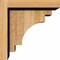 Ekena Millwork Mediterranean Rough Sawn Corbel w/Backplate, Western Red Cedar, 8"W x 8"D x 8"H COR08X08X08MED01RWR - alternate 3